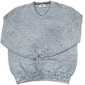 JOSEPH ABBOUD mens XXL v-neck sweater poly cotton